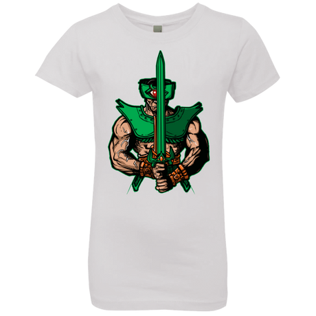 T-Shirts White / YXS Evil Eye Girls Premium T-Shirt