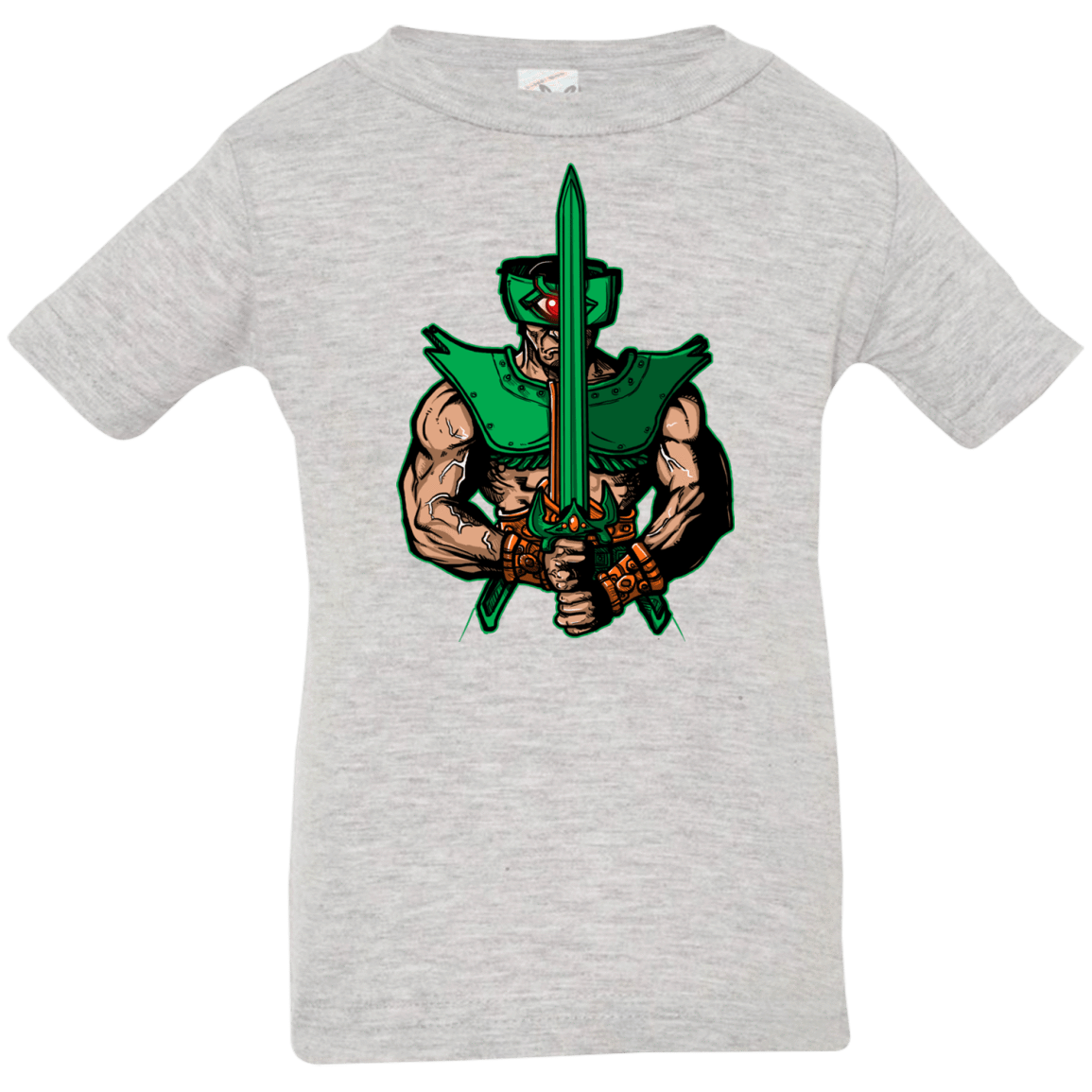 T-Shirts Heather Grey / 6 Months Evil Eye Infant Premium T-Shirt