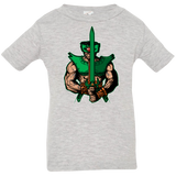 T-Shirts Heather Grey / 6 Months Evil Eye Infant Premium T-Shirt