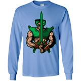 T-Shirts Carolina Blue / S Evil Eye Men's Long Sleeve T-Shirt