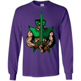 T-Shirts Purple / S Evil Eye Men's Long Sleeve T-Shirt