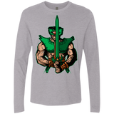 T-Shirts Heather Grey / S Evil Eye Men's Premium Long Sleeve