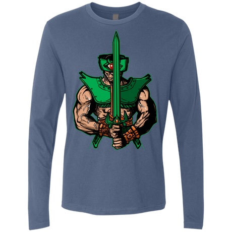 T-Shirts Indigo / S Evil Eye Men's Premium Long Sleeve
