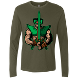 T-Shirts Military Green / S Evil Eye Men's Premium Long Sleeve