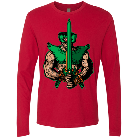 T-Shirts Red / S Evil Eye Men's Premium Long Sleeve