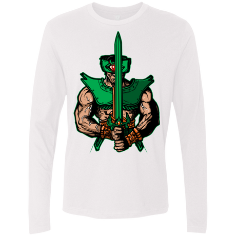 T-Shirts White / S Evil Eye Men's Premium Long Sleeve