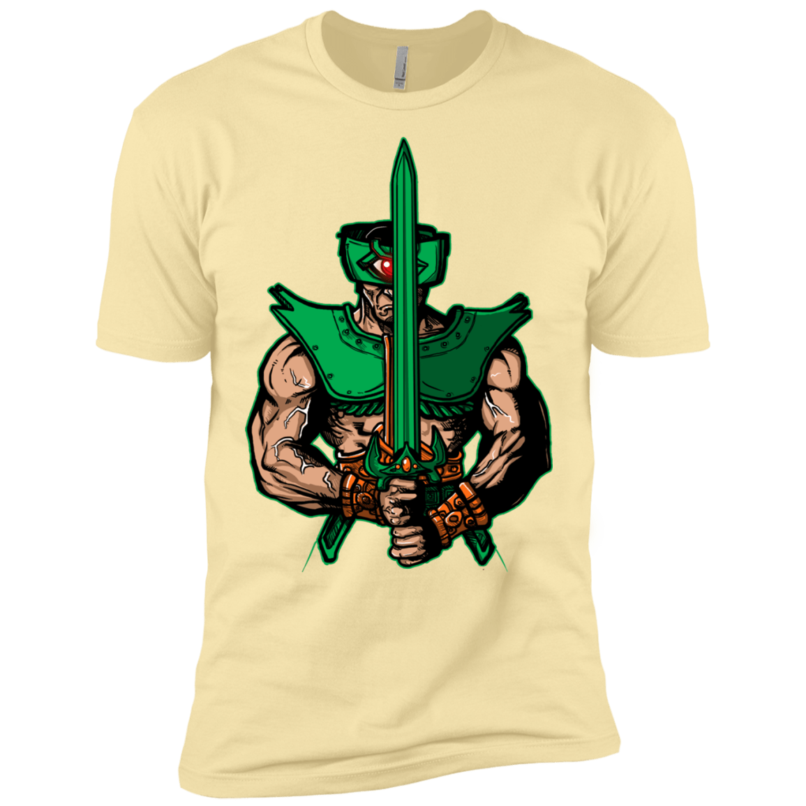 T-Shirts Banana Cream / X-Small Evil Eye Men's Premium T-Shirt