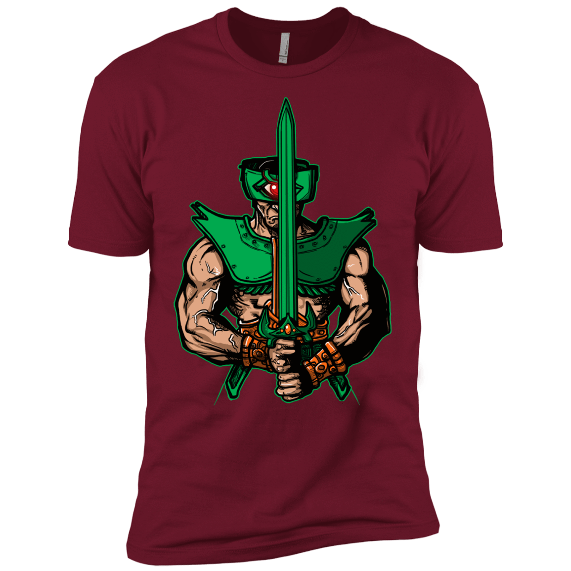 T-Shirts Cardinal / X-Small Evil Eye Men's Premium T-Shirt