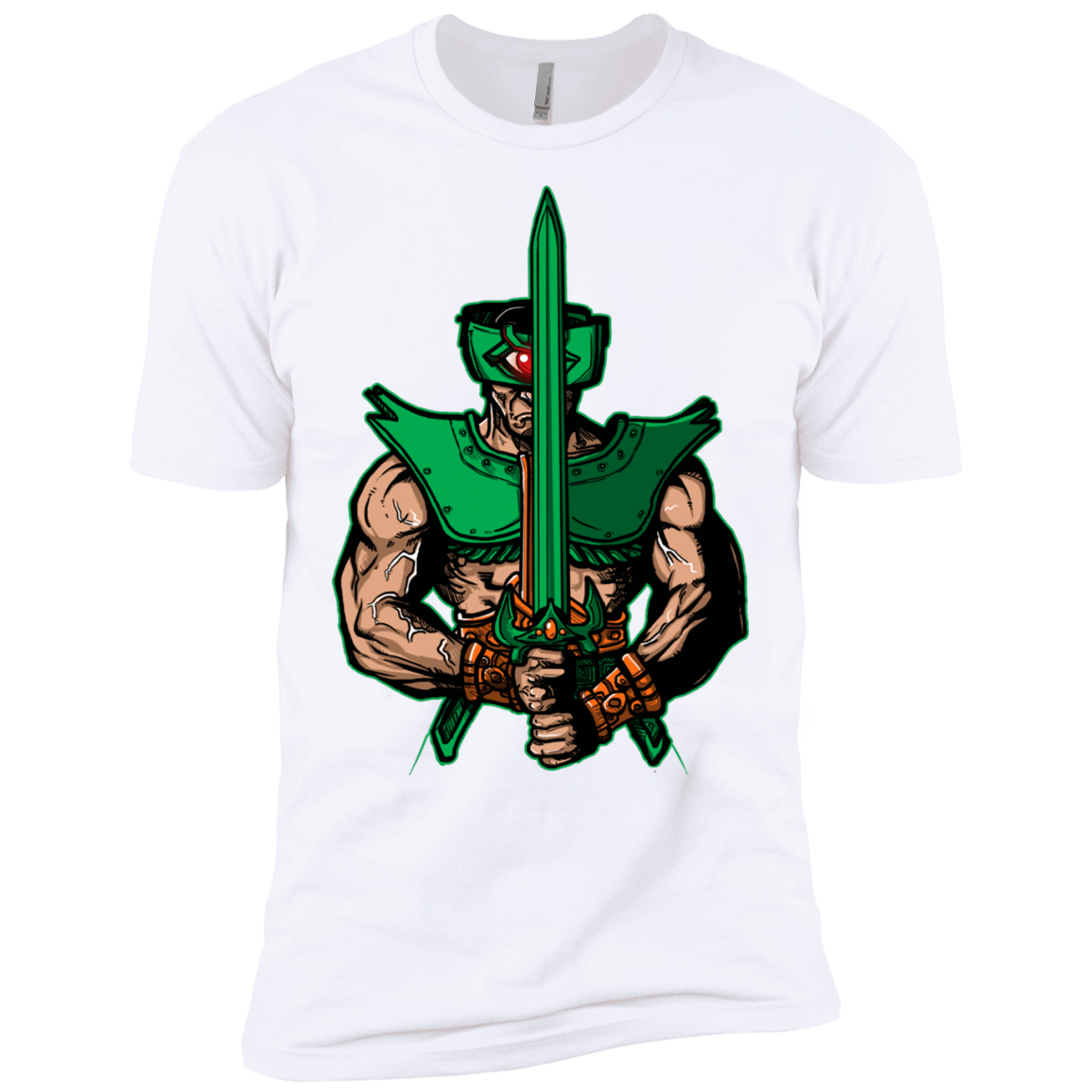 T-Shirts White / X-Small Evil Eye Men's Premium T-Shirt