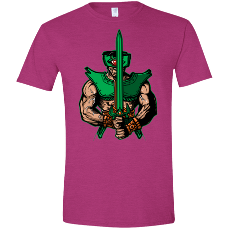 T-Shirts Antique Heliconia / S Evil Eye Men's Semi-Fitted Softstyle