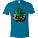 T-Shirts Antique Sapphire / S Evil Eye Men's Semi-Fitted Softstyle