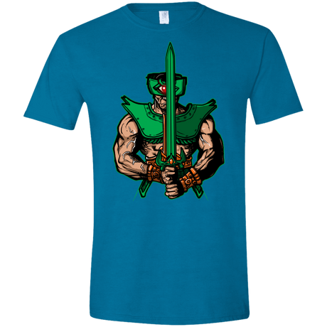 T-Shirts Antique Sapphire / S Evil Eye Men's Semi-Fitted Softstyle