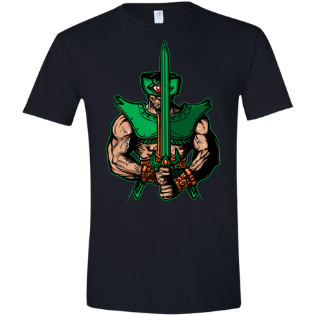 T-Shirts Black / X-Small Evil Eye Men's Semi-Fitted Softstyle