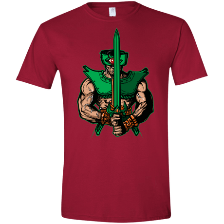 T-Shirts Cardinal Red / S Evil Eye Men's Semi-Fitted Softstyle