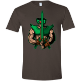 T-Shirts Dark Chocolate / S Evil Eye Men's Semi-Fitted Softstyle