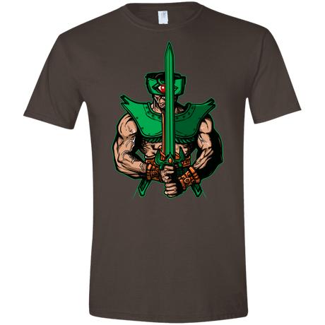 T-Shirts Dark Chocolate / S Evil Eye Men's Semi-Fitted Softstyle