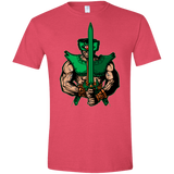 T-Shirts Heather Red / S Evil Eye Men's Semi-Fitted Softstyle