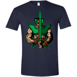 T-Shirts Navy / X-Small Evil Eye Men's Semi-Fitted Softstyle