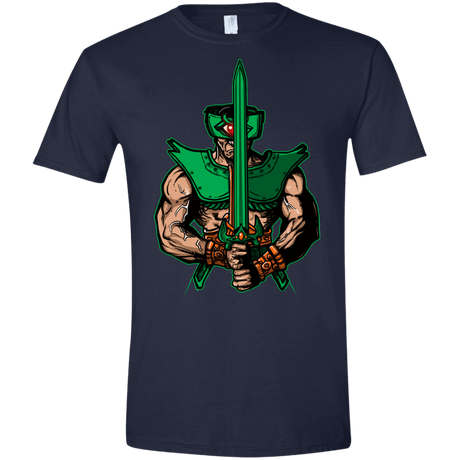 T-Shirts Navy / X-Small Evil Eye Men's Semi-Fitted Softstyle