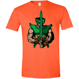 T-Shirts Orange / S Evil Eye Men's Semi-Fitted Softstyle