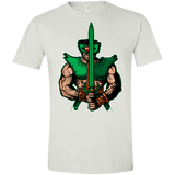 T-Shirts White / X-Small Evil Eye Men's Semi-Fitted Softstyle