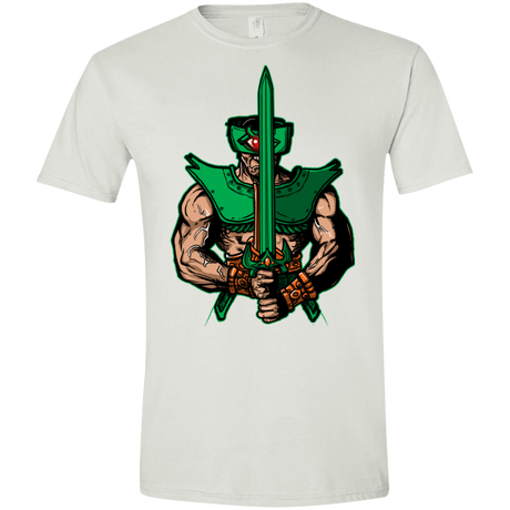 T-Shirts White / X-Small Evil Eye Men's Semi-Fitted Softstyle