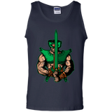 T-Shirts Navy / S Evil Eye Men's Tank Top