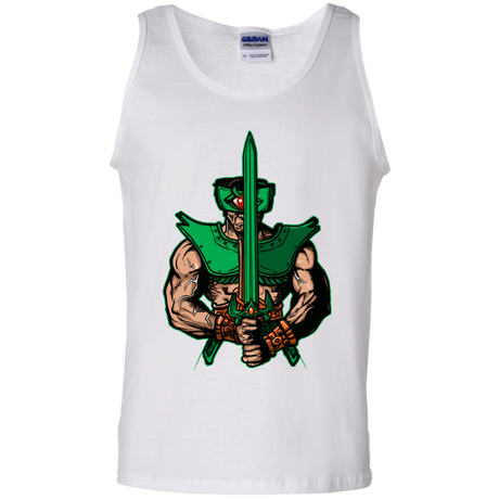 T-Shirts White / S Evil Eye Men's Tank Top