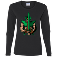 T-Shirts Black / S Evil Eye Women's Long Sleeve T-Shirt