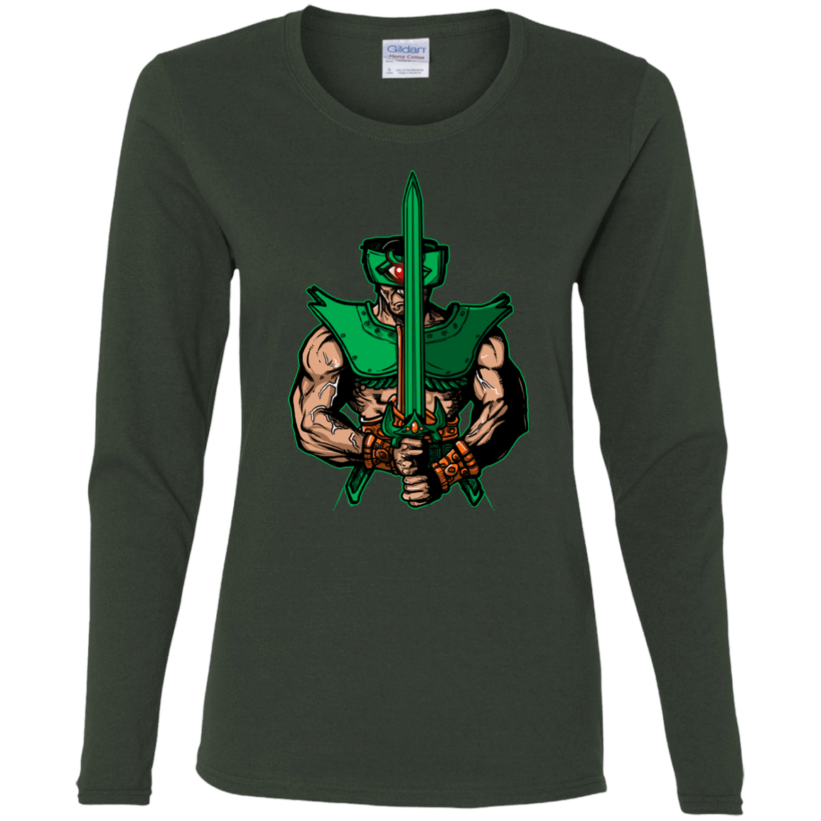 T-Shirts Forest / S Evil Eye Women's Long Sleeve T-Shirt
