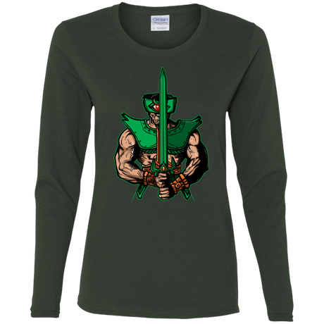 T-Shirts Forest / S Evil Eye Women's Long Sleeve T-Shirt