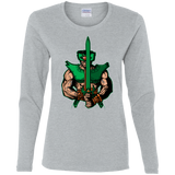 T-Shirts Sport Grey / S Evil Eye Women's Long Sleeve T-Shirt