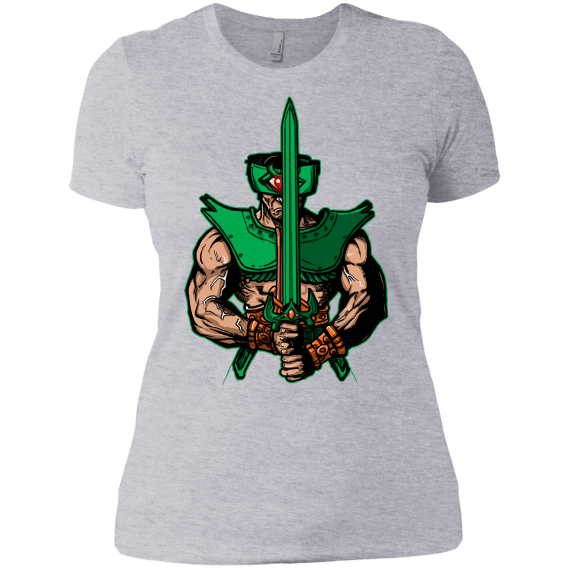 T-Shirts Heather Grey / X-Small Evil Eye Women's Premium T-Shirt