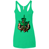 T-Shirts Envy / X-Small Evil Eye Women's Triblend Racerback Tank