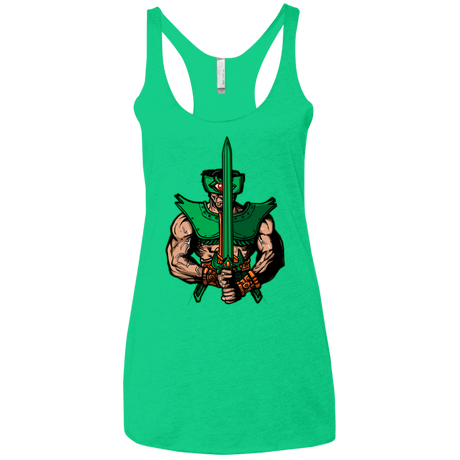 T-Shirts Envy / X-Small Evil Eye Women's Triblend Racerback Tank