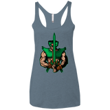 T-Shirts Indigo / X-Small Evil Eye Women's Triblend Racerback Tank
