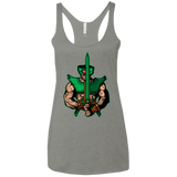 T-Shirts Venetian Grey / X-Small Evil Eye Women's Triblend Racerback Tank