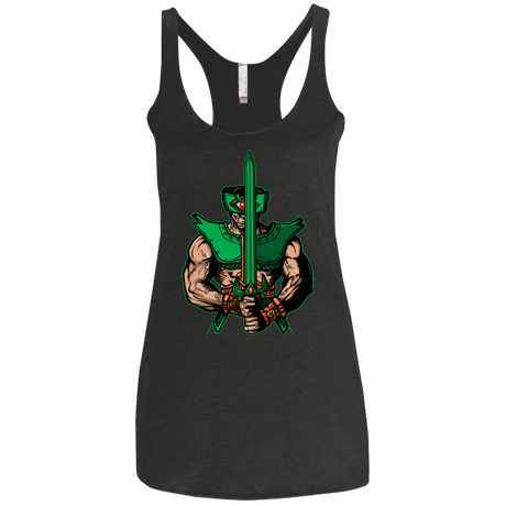 T-Shirts Vintage Black / X-Small Evil Eye Women's Triblend Racerback Tank
