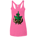 T-Shirts Vintage Pink / X-Small Evil Eye Women's Triblend Racerback Tank