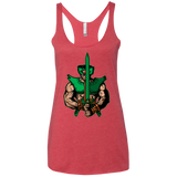 T-Shirts Vintage Red / X-Small Evil Eye Women's Triblend Racerback Tank
