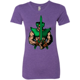 T-Shirts Purple Rush / S Evil Eye Women's Triblend T-Shirt