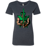 T-Shirts Vintage Navy / S Evil Eye Women's Triblend T-Shirt