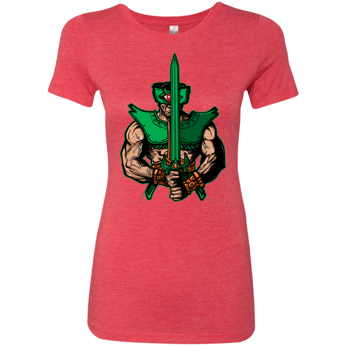 T-Shirts Vintage Red / S Evil Eye Women's Triblend T-Shirt