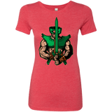 T-Shirts Vintage Red / S Evil Eye Women's Triblend T-Shirt
