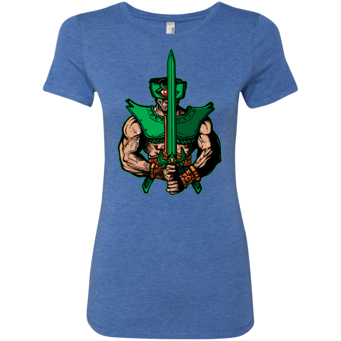 T-Shirts Vintage Royal / S Evil Eye Women's Triblend T-Shirt