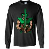 T-Shirts Black / YS Evil Eye Youth Long Sleeve T-Shirt