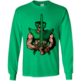 T-Shirts Irish Green / YS Evil Eye Youth Long Sleeve T-Shirt