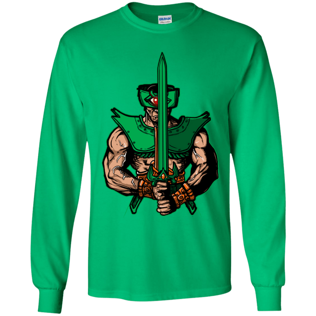 T-Shirts Irish Green / YS Evil Eye Youth Long Sleeve T-Shirt