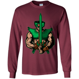 T-Shirts Maroon / YS Evil Eye Youth Long Sleeve T-Shirt
