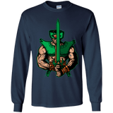 T-Shirts Navy / YS Evil Eye Youth Long Sleeve T-Shirt